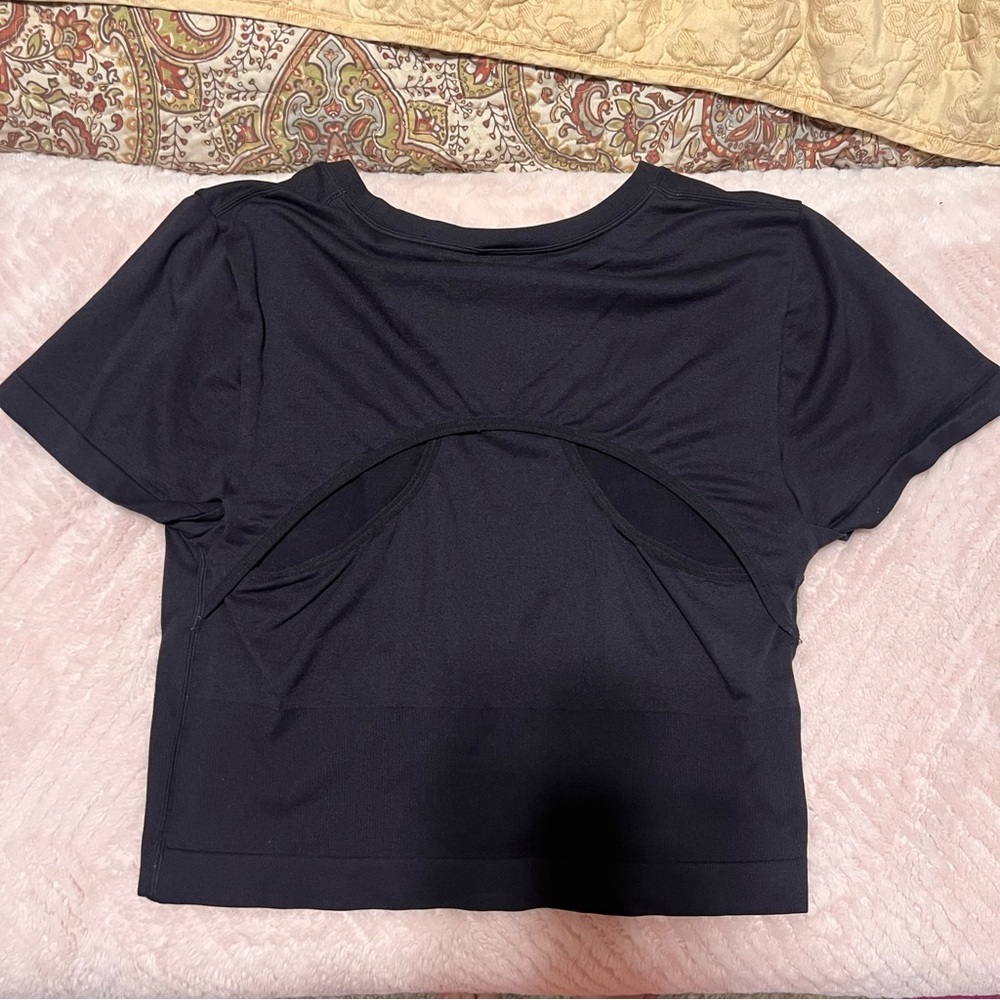 JoyLab Athletic Black Racerback Tee - Picture 6 of 7